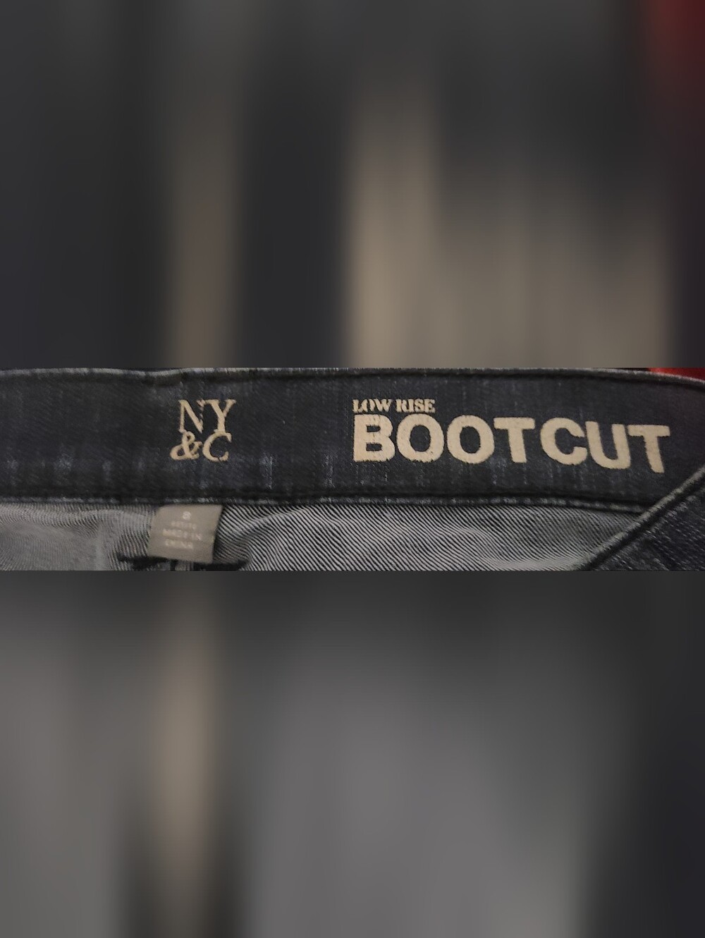 New York & Company Low Rise Bootcut Jeans- Size 8 PETITE - Picture 7 of 7